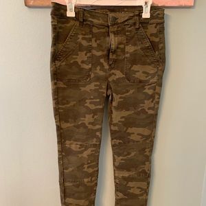 Camo high waisted stretch jeggings